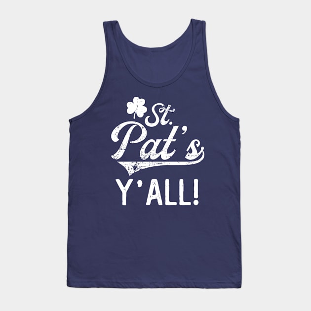 St Pat's Y'all Tank Top by Noureddine Ahmaymou 